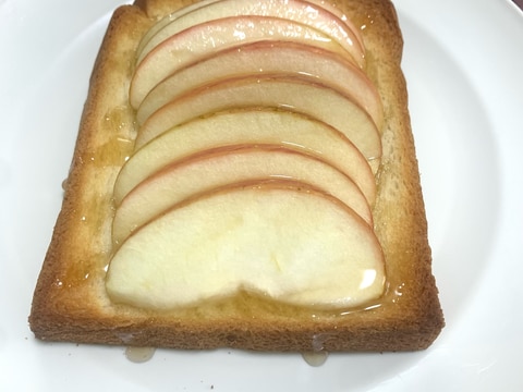 【リメイク】ピクルスりんごトースト